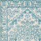 Safavieh Adirondack ADR108G 5"1" x 7"6" Ivory and Teal Area Rug, , large