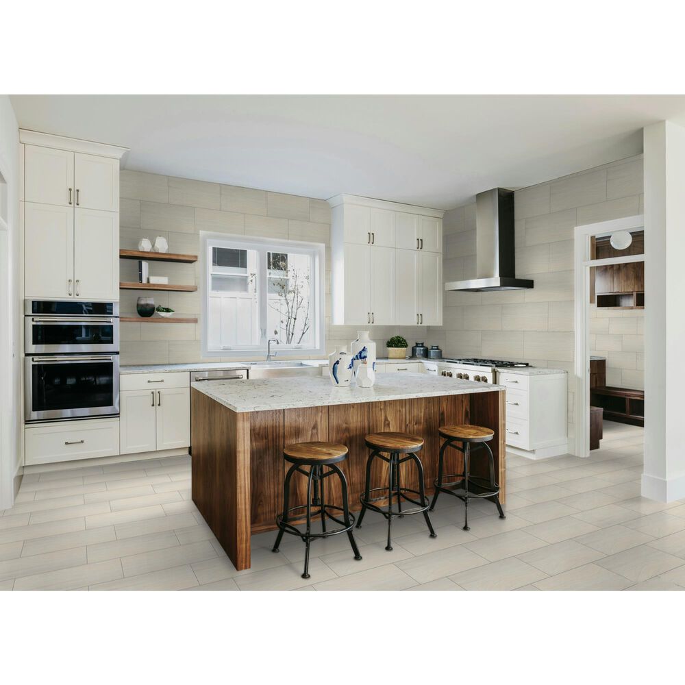 Emser Sabe Ivory 12&quot; x 23&quot; Porcelain Tile, , large