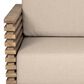 Armen Living Vivid Outdoor Patio Arm Chair in Taupe, , large