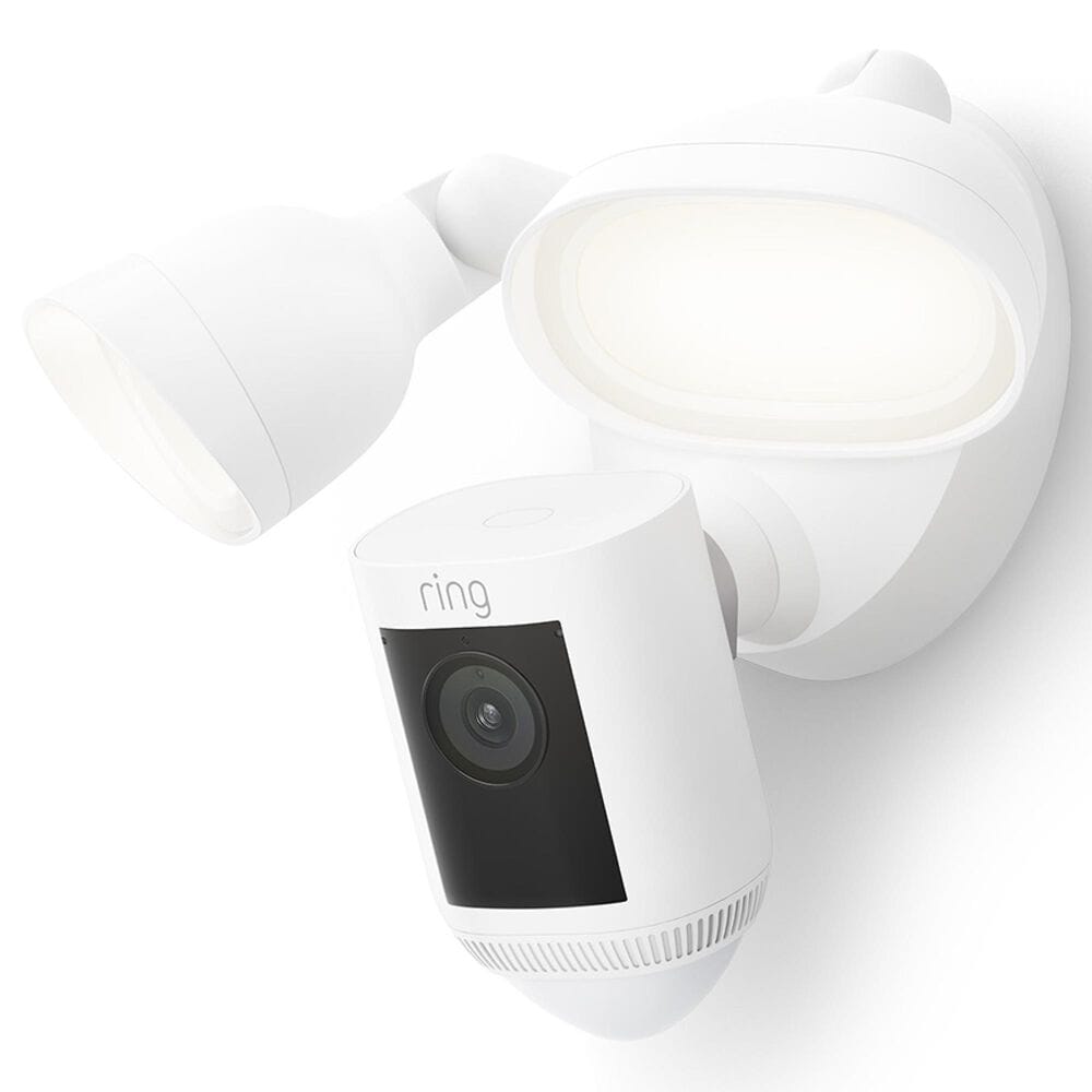 Ring Floodlight Outdoor Pro Camera in White, , large