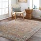 Surya Carlisle CSI2317 5"3" x 7"9" Brick Red, Off-White, Medium Gray, Olive, Dark Blue and Dark Brown Area Rug, , large