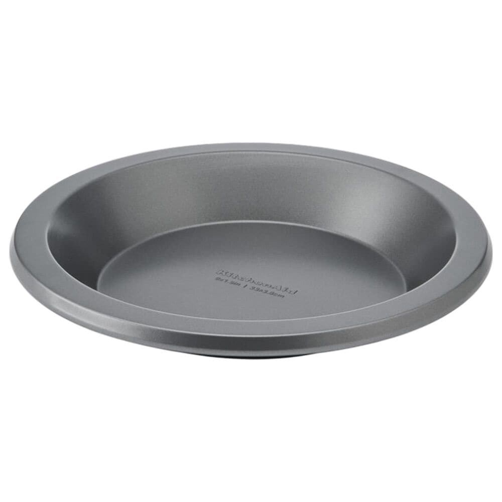 KitchenAid 9" Round Pie Plate in Contour Silver, , large