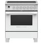 Fisher & Paykel 30" Classic Induction Range with 4 Burners in White, , large