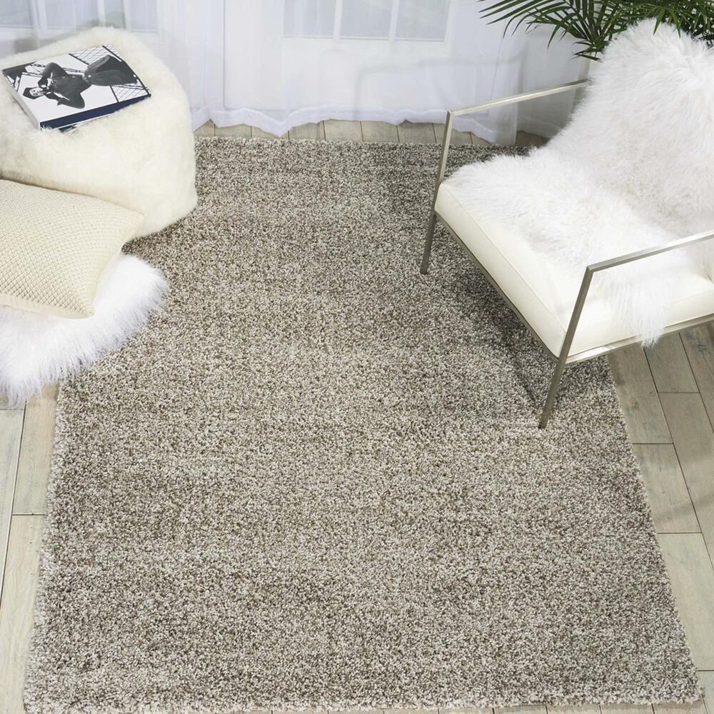 Nourison Brisbane BRI01 5&#39; x 7&#39; Stone Area Rug, , large