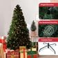 Timberlake 7.5 ft Artificial Christmas Tree with 450 LED Lights in Green, , large