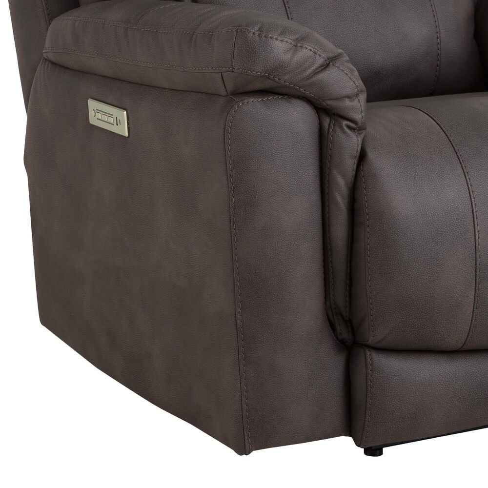 HomeStretch Cosmo Power Recliner in Omnipotent Pewter, , large