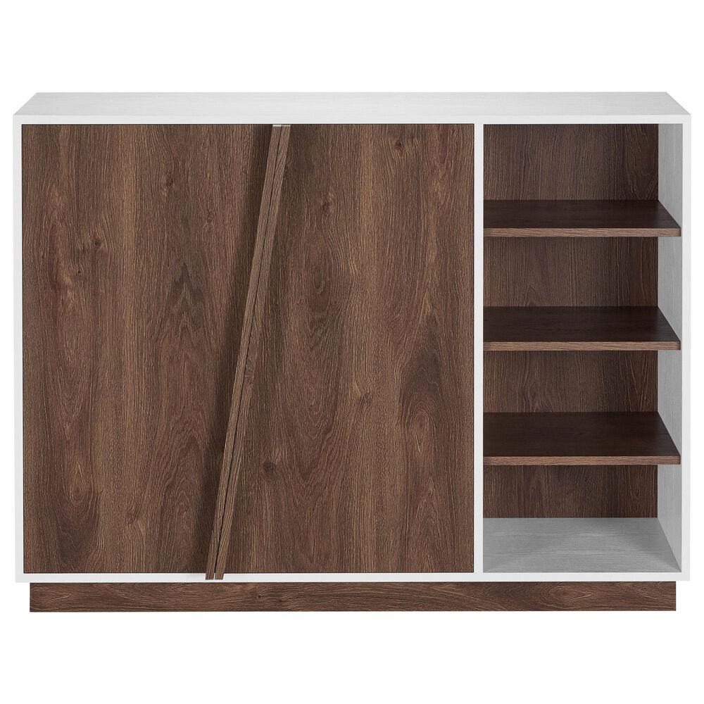 Furniture of America Williams Shoe Cabinet in White, , large