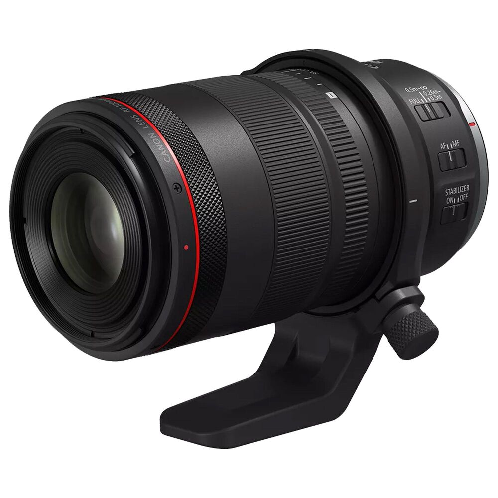 Canon RF100mm F2.8 L Macro IS USM Telephoto Lens in Black, , large