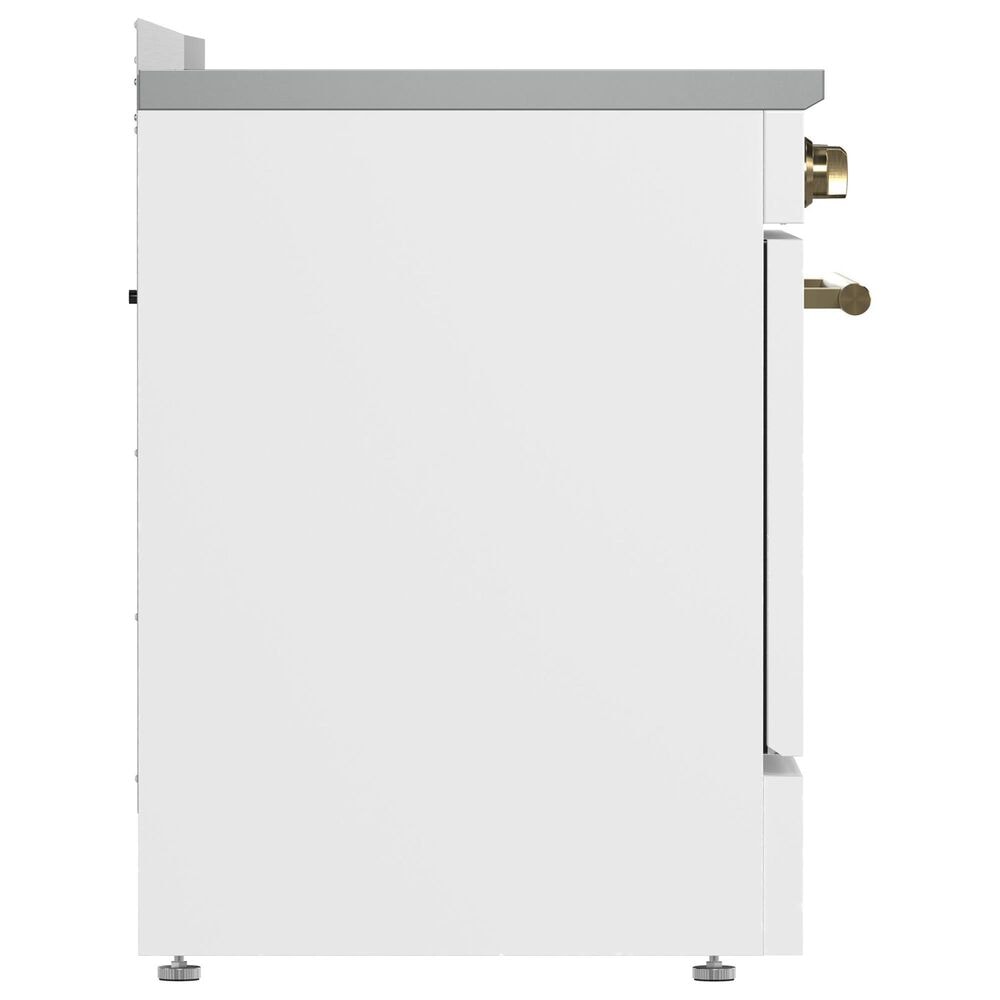 Forno Paolo 30" Freestanding Electric Range in White, , large