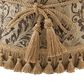 Jennifer Taylor Home Leona Decorative Ottoman Brown, , large