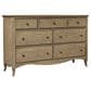 Riva Ridge Provence 4-Piece Twin Platform Bedroom Set in Patine, , large