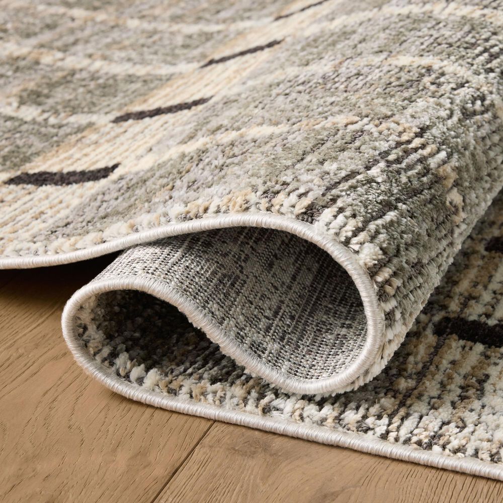 Loloi Bleecker Sage and Granite 4&#39; x 6&#39; Area Rug, , large