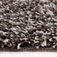 Central Oriental Geneva Shag 5" x 7" Soot and Zinc Area Rug, , large
