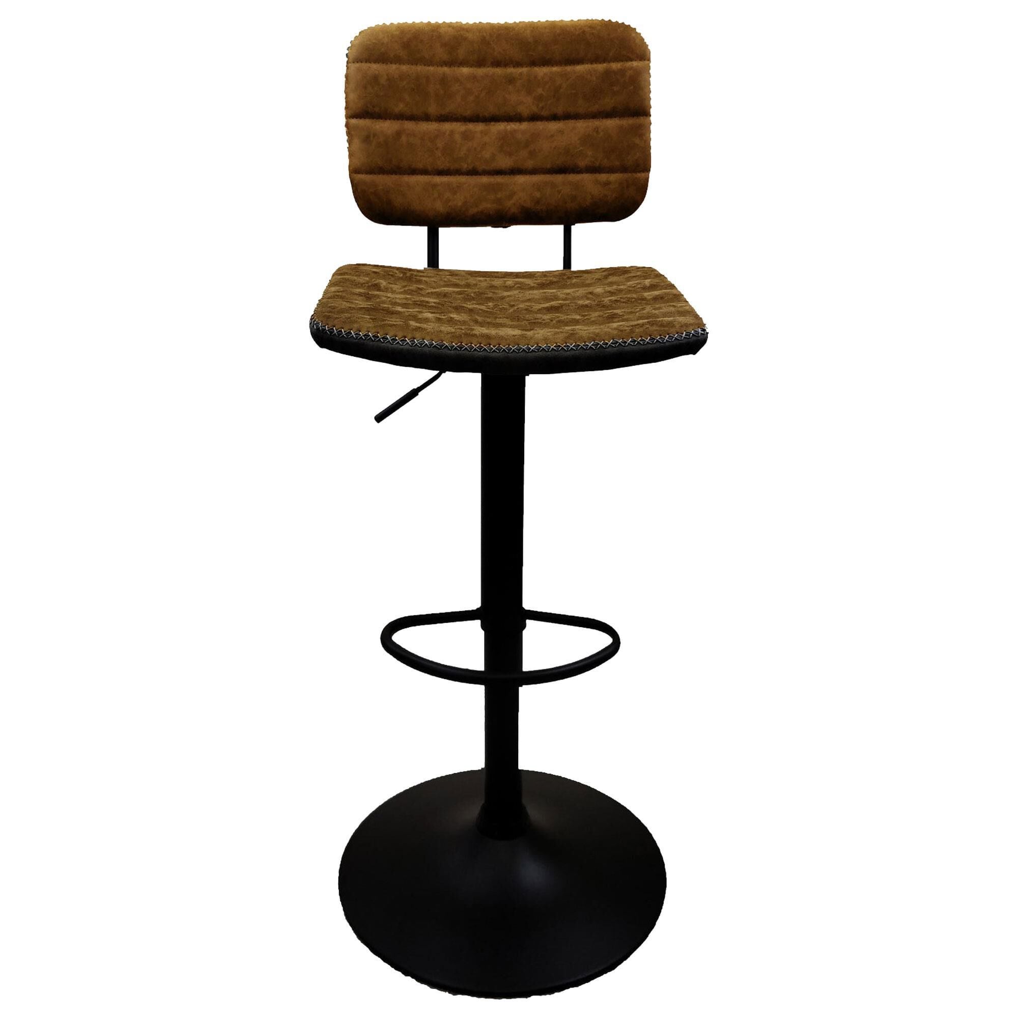 Primitive Home Tradewinds Swivel Adjustable Bar Stool with