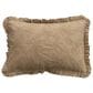 Creative Coop Cozy 16" x 24" Lumbar Pillow in Beige, , large