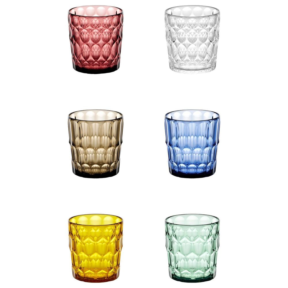 Fratelli Guzzini Vanity 6-Piece Low Tumblers &#40;Assorted Colors&#41;, , large