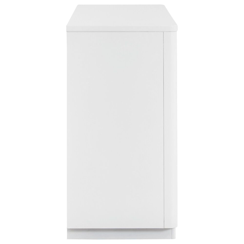 Millenium Chalanna 5-Piece California King Bedroom Set in White Lacquer, , large