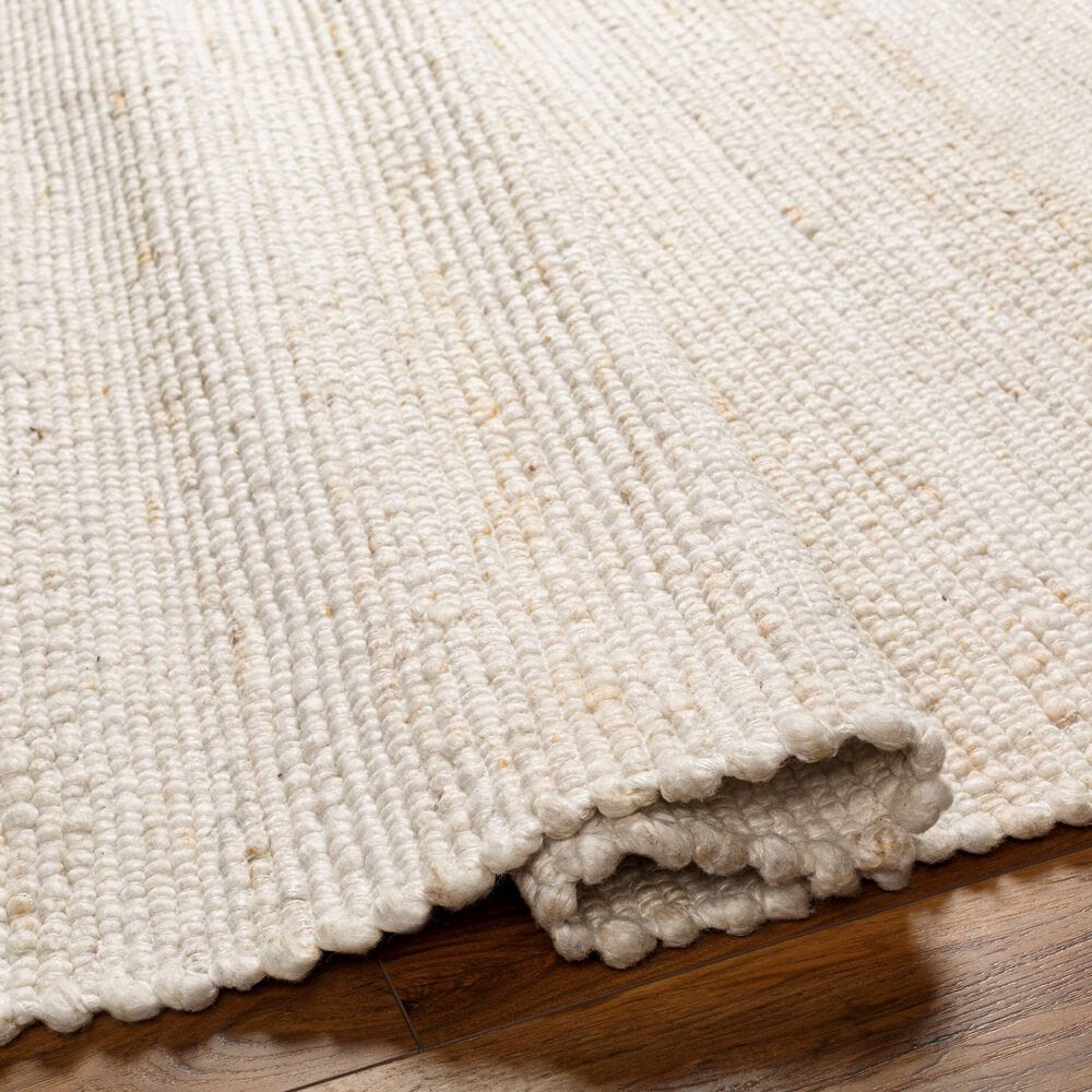 Surya Florentina Ivory and Medium Gray 10&#39; x 14&#39; Area Rug, , large