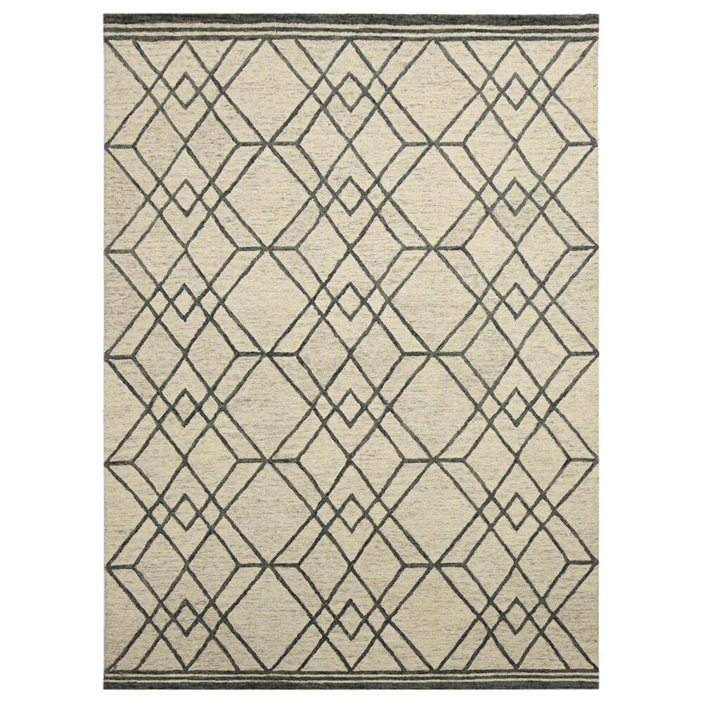Amer Rugs Vista 5" x 8" Ivory Area Rug, , large
