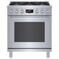 Bosch 800 Series 30" Gas Freestanding Range in Stainless Steel, , large