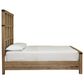 Millenium Ridgester Queen Panel Bed with Dresser, Chest and Two Nightstands in Light Brown with USB Ports, , large