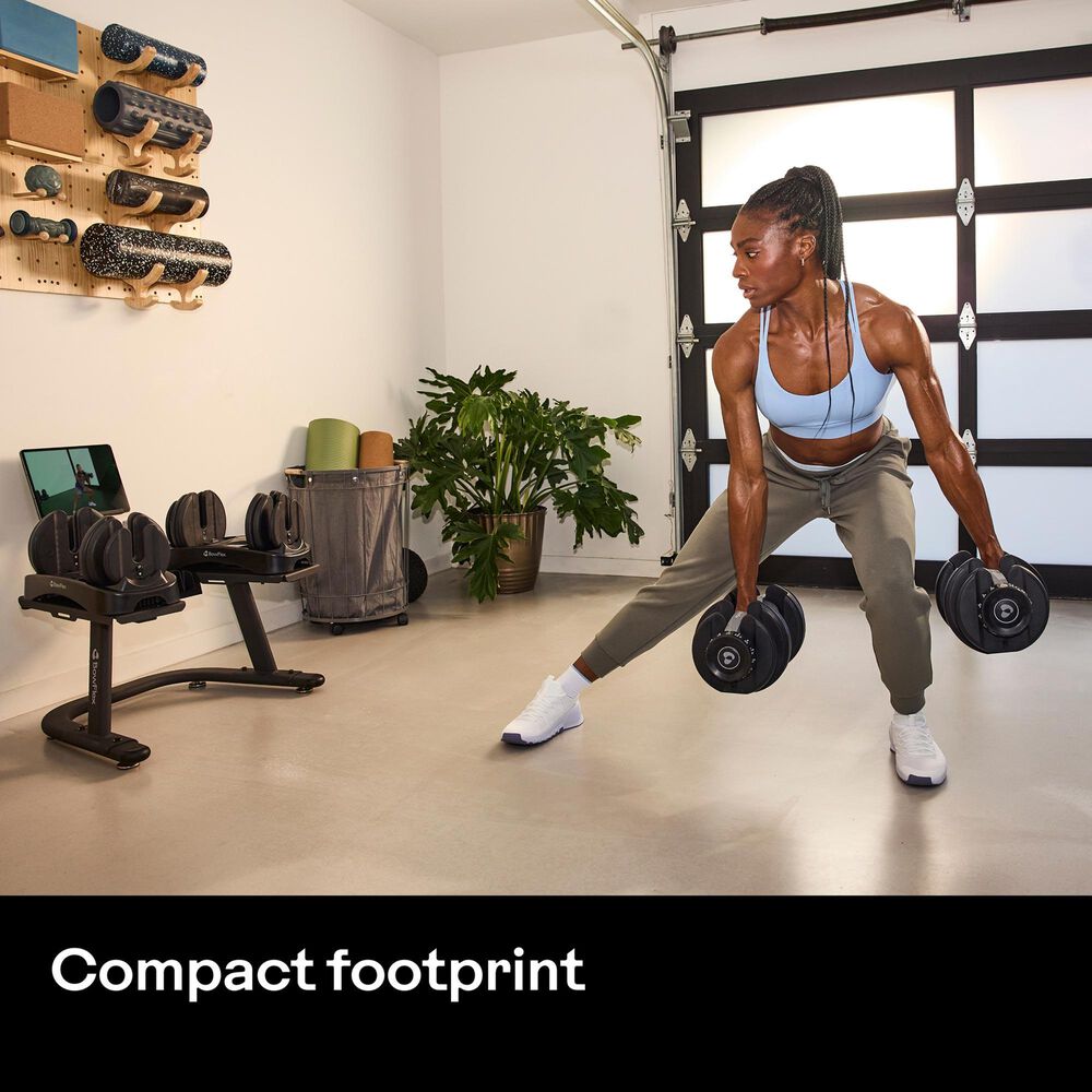 BowFlex SelectTech Adjustable Dumbbell Stand in Black, , large