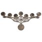Maple and Jade 7-Light Vintage Scrolled Candelabra in Light Brown, , large