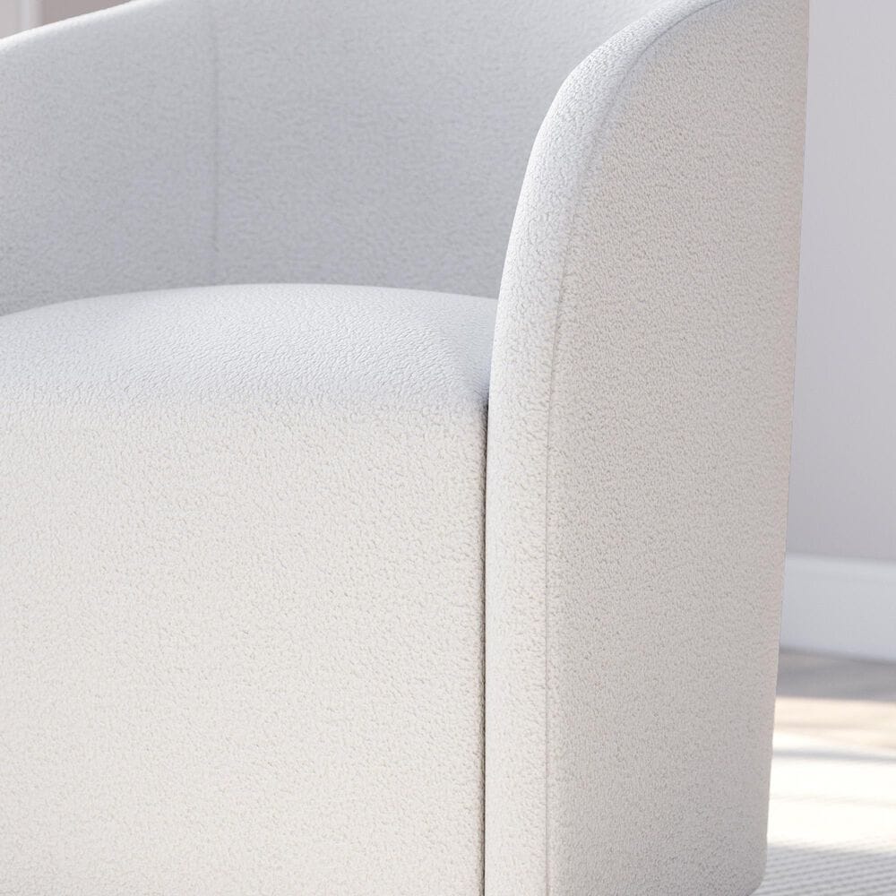 Ashley Korestone Desk Chair in White, , large