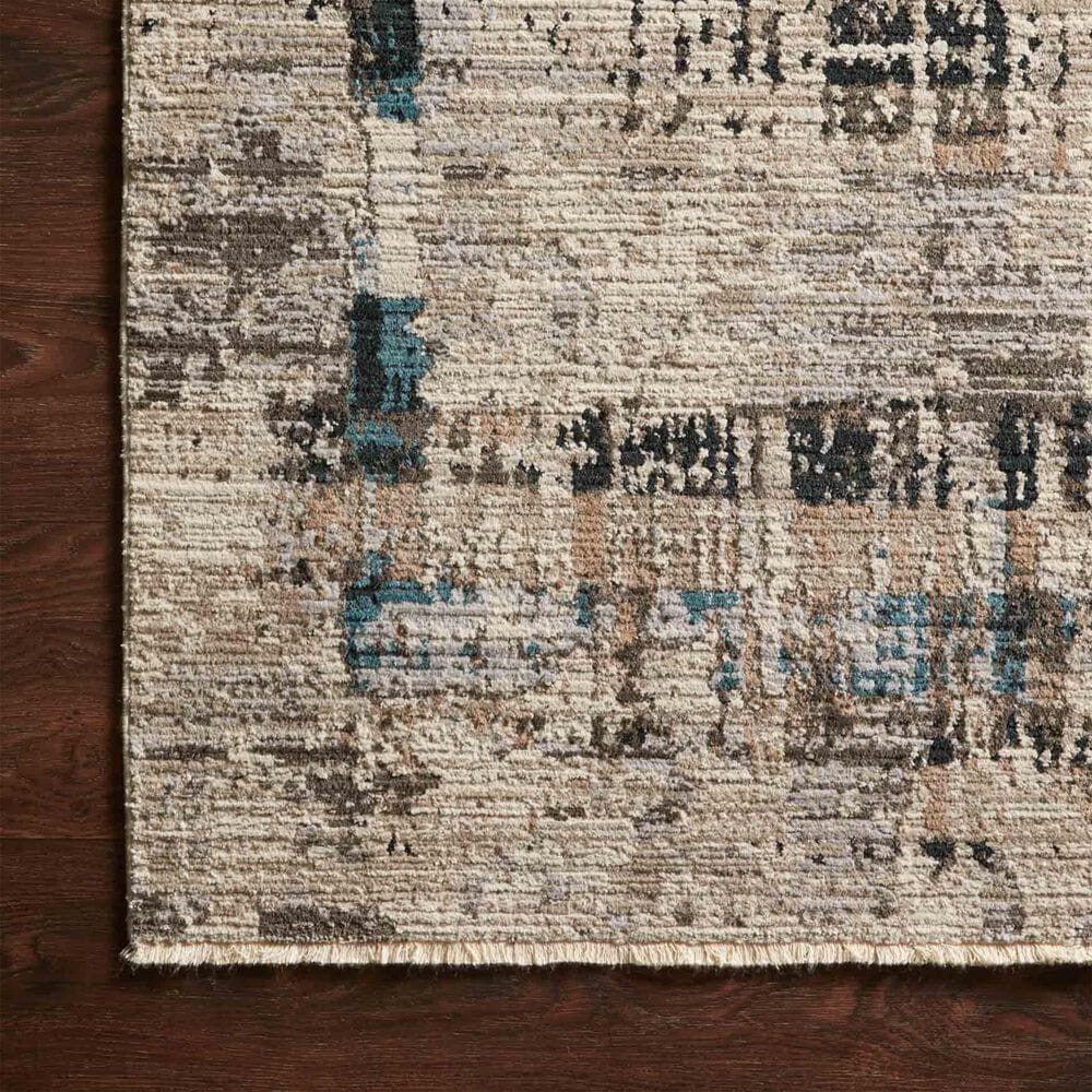 Loloi Leigh 2&#39;7&quot; x 7&#39;8&quot; Granite and Slate Runner, , large