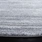 Safavieh Cyrus Shag CYR128F 6"7" Round Grey and Ivory Area Rug, , large