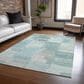Dalyn Rug Company Ravenna RN10 3" x 5" Teal Area Rug, , large