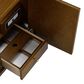 James Martin Bellshire 36" Single Bathroom Vanity in Honey Oak with 3 cm White Zeus Silestone Top and Rectangular Sink, , large