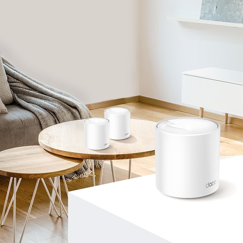 TP-LINK AX3000 Whole Home Mesh Wi-Fi System in White &#40;Set of 3&#41;, , large