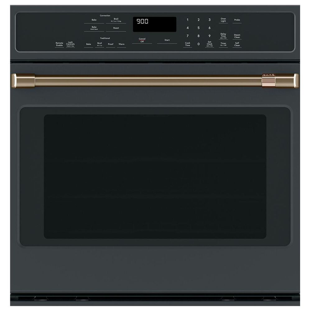 Cafe Handle Kit for Single Wall Oven in Brushed Bronze, , large