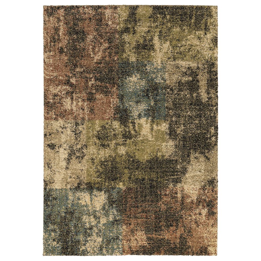 Orian Kendall Abstract 049H1 5'3" x 7'6" Multicolor Area Rug, , large