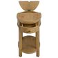Forma & Co BoHo Chairside Table in Prairie Oak, , large