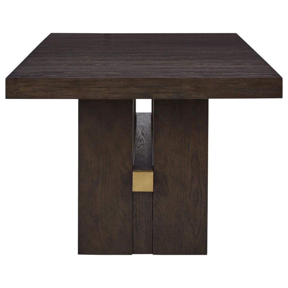 Millenium Burkhaus 7-Piece Dining Set with 1 Table Leaf in Dark Brown, , large
