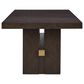 Millenium Burkhaus 7-Piece Dining Set with 1 Table Leaf in Dark Brown, , large