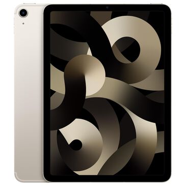Apple iPad Air 10.9" (Latest Model) 256GB in Starlight with AppleCare | Wi-Fi + Cellular, , large
