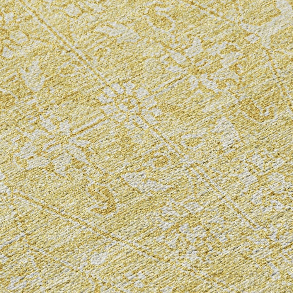 Dalyn Rug Company Solace SL12 2&#39;3&quot; x 7&#39;6&quot; Yellow Runner, , large