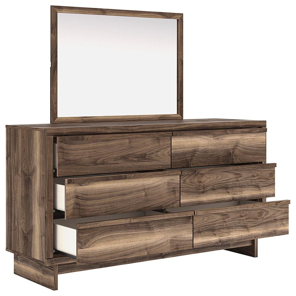 Ashley Chirason 5-Piece King Platform Bedroom Set in Brown, , large