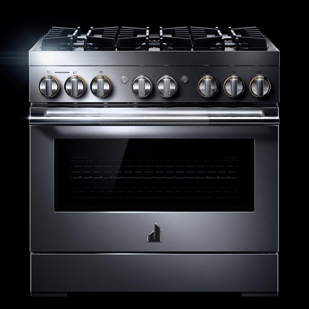 Jenn air dual fuel double oven range deals