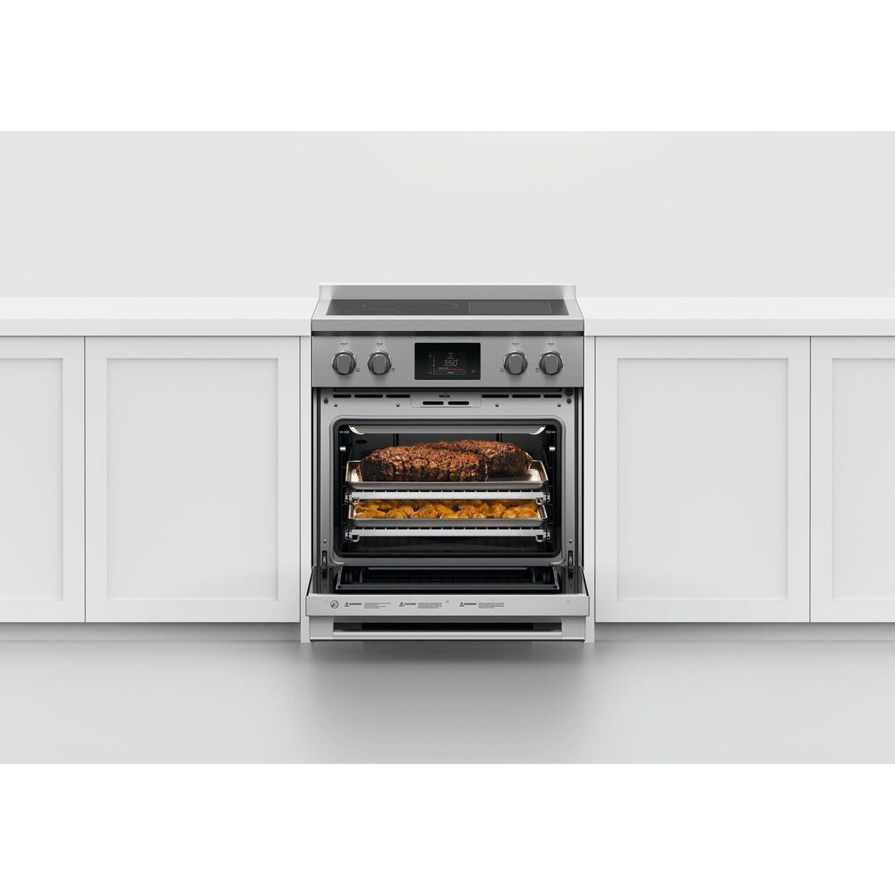Fisher and Paykel 30" Professional Induction Range in Stainless Steel Nebraska Furniture Mart