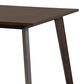 Baxton Studio Britte Dining Table in Coffee Oak - Table Only, , large