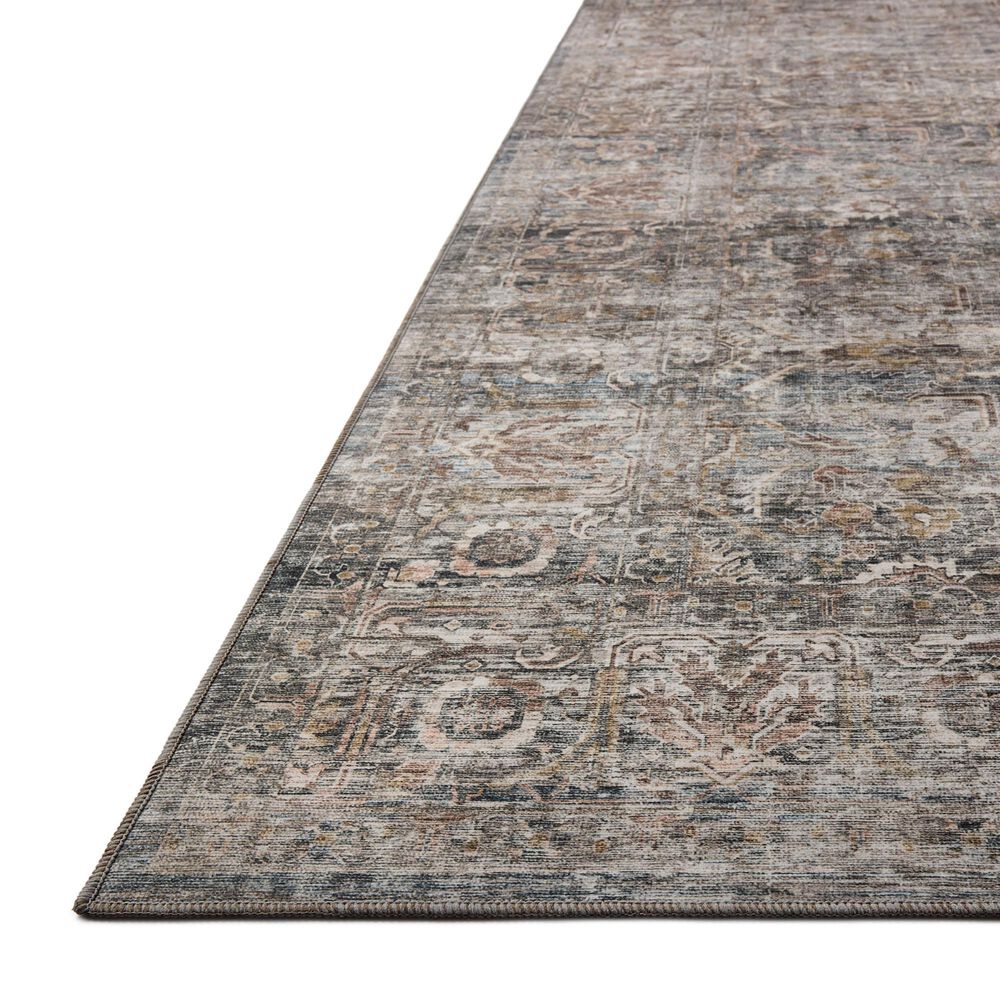Amber Lewis x Loloi Josie 2&#39;3&quot; x 3&#39;9&quot; Dove and Gold Area Rug, , large