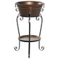 Maple and Jade Rustic Wine Holder in Copper, , large
