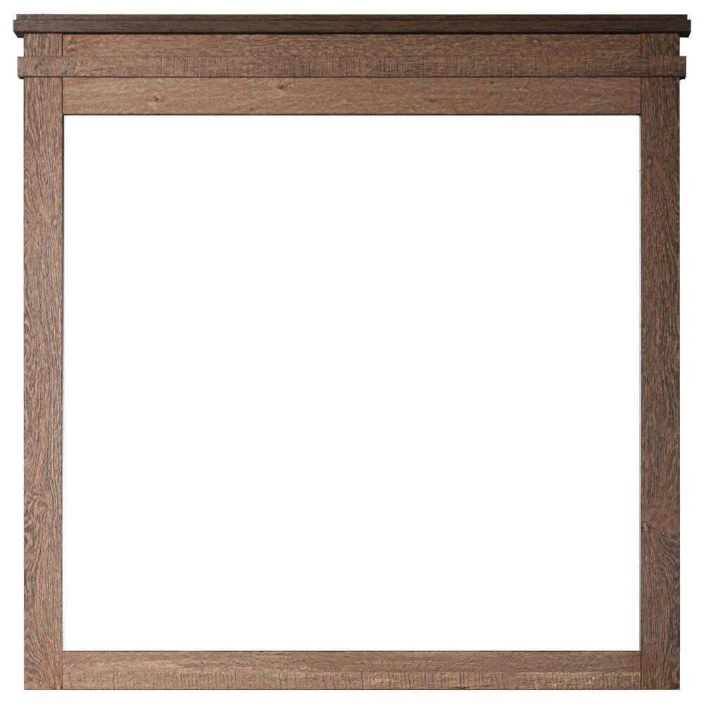 New Heritage Design Coventry Hall Dresser Mirror in Pecan, , large