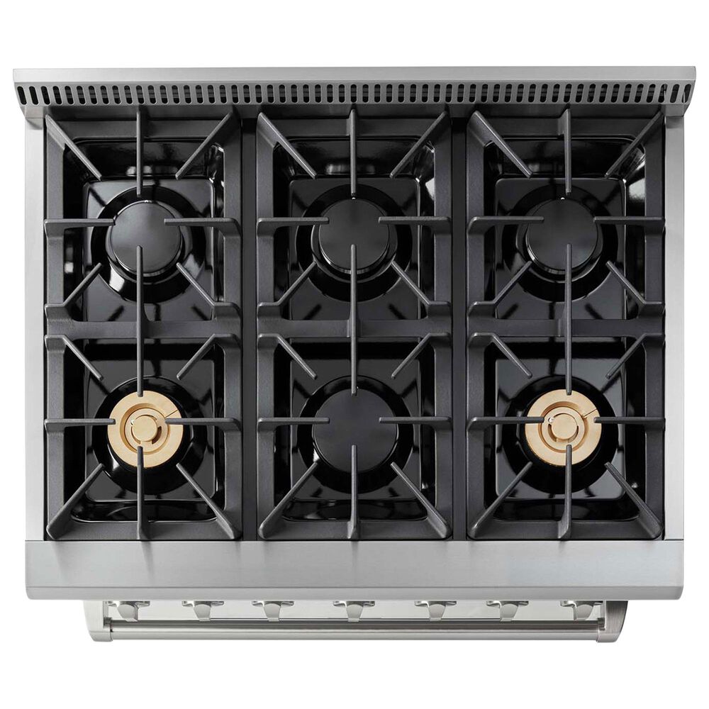 Thor Kitchen 5.2 Cu. Ft. Professional Liquid Propane Range in Stainless Steel, , large