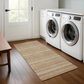 Dalyn Rug Company Soft Essentials Striped Copper 2"3" x 7"6" Indoor/Outdoor Runner, , large