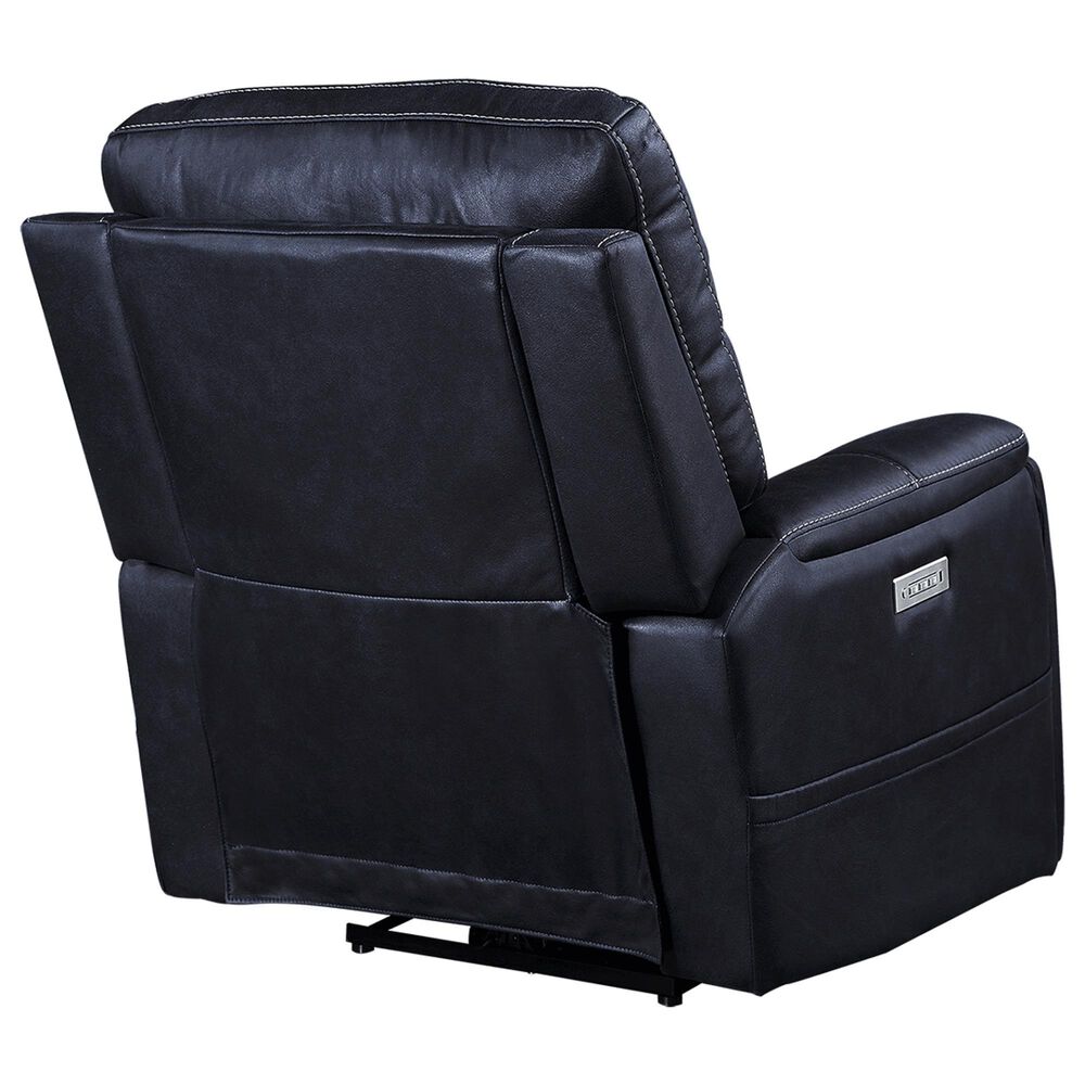 Steve Silver Lexington Power Recliner in Ocean Blue, , large